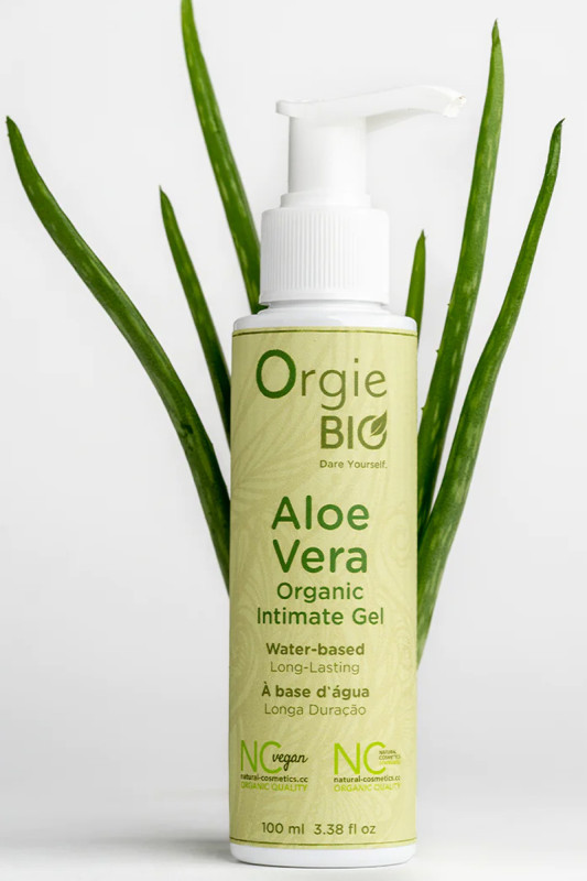 Gel Lubrifiant Bio à Base d Eau à l Aloe Vera 100ml Orgie