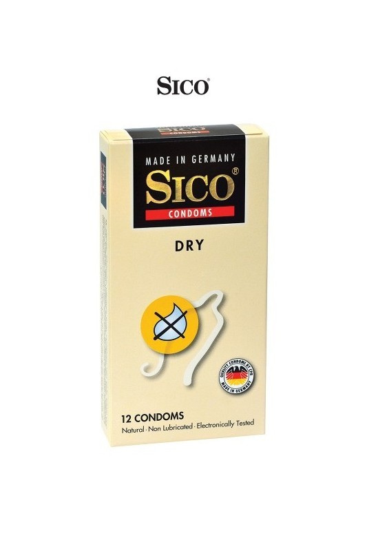 12 préservatifs Sico DRY - Préservatifs - MyLibido