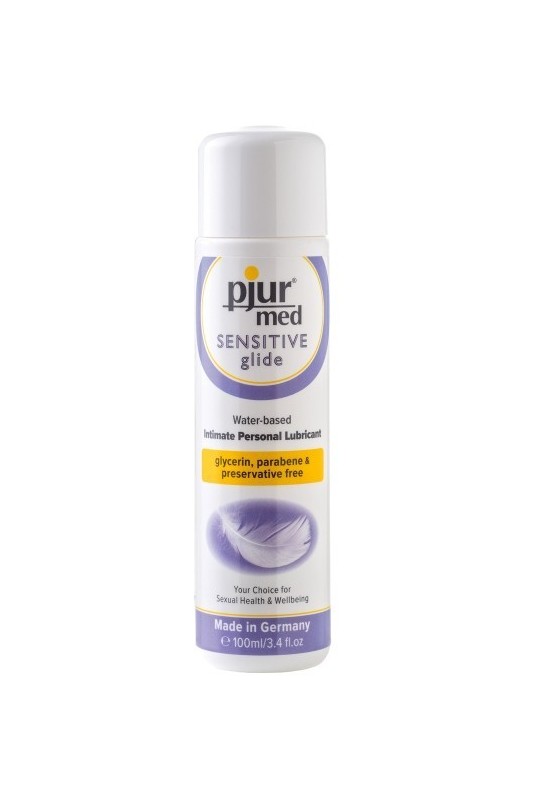 Lubrifiant Pjur Med Sensitive glide 100ml   - Gel & Lubrifiant - MyLibido