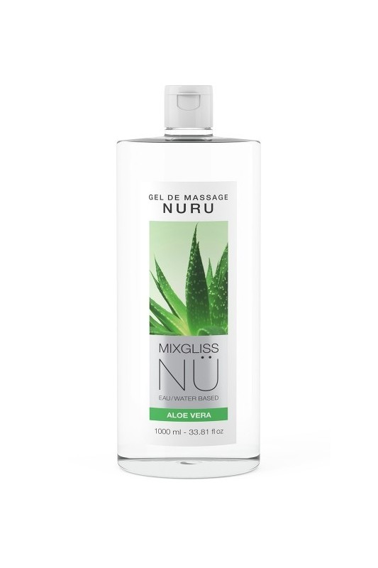 Gel massage Nuru Aloe Vera Mixgliss - 1 litre - Massage érotique - MyLibido