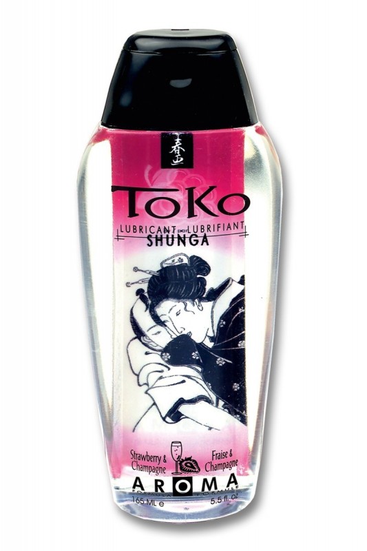 Lubrifiant Toko Aroma - vin pétillant et fraise - Gel & Lubrifiant - MyLibido