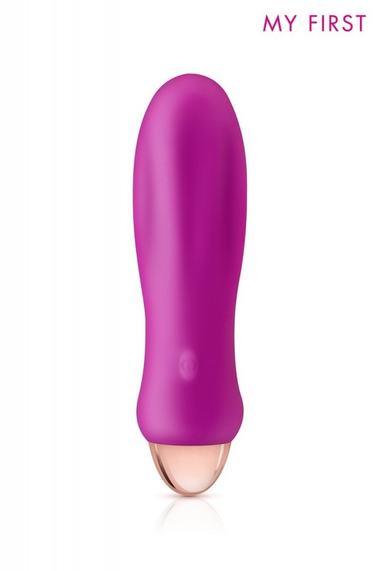 Vibromasseur rechargeable Rocket rose - My First - Vibromasseur classique - MyLibido