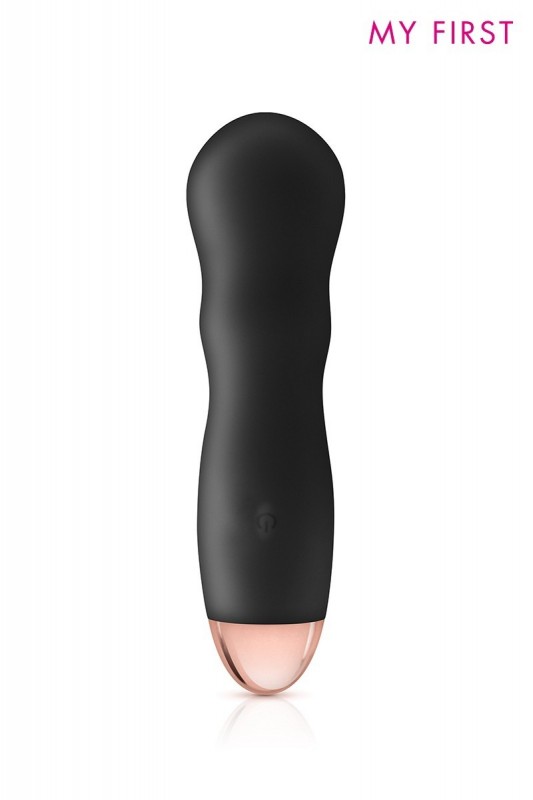 Vibromasseur rechargeable Twig noir - My First - Vibromasseur classique - MyLibido