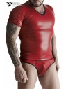 T-shirt wetlook rouge - Regnes