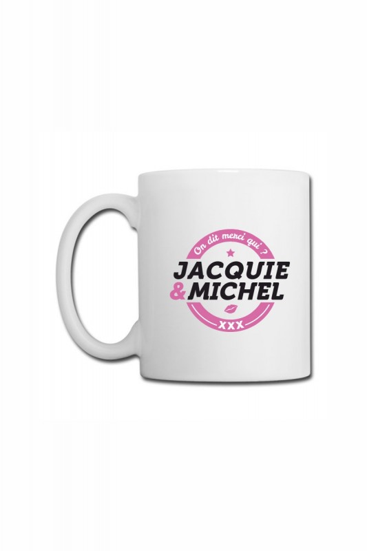 Mug blanc J&M - logo rond