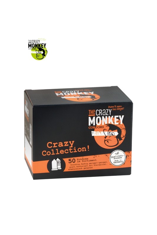 Assortiment 50 Préservatifs Crazy Monkey | The Crazy Monkey