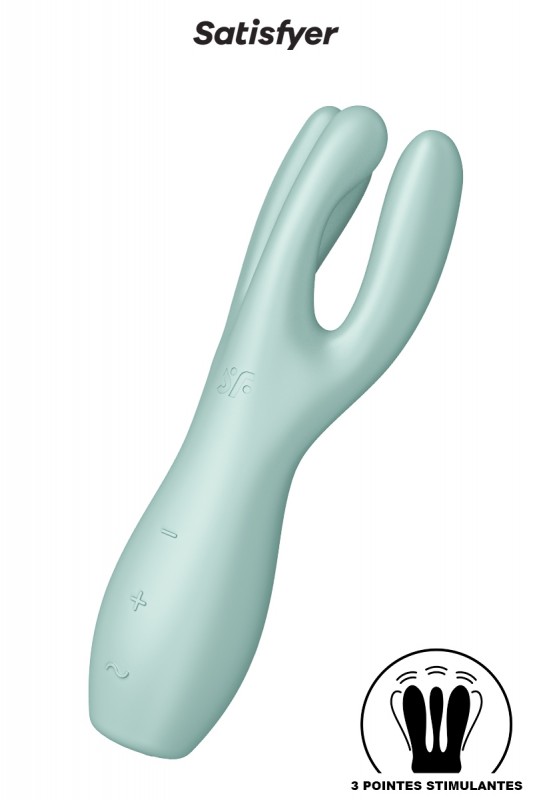 Stimulateur Threesome 3 vert - Satisfyer