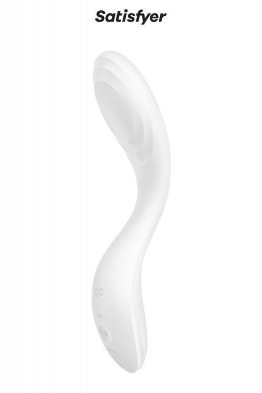 Vibro point G Rrrolling Pleasure blanc - Satisfyer