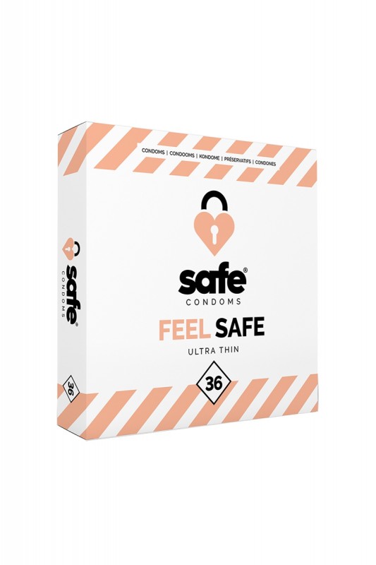 Feel Safe - 36 préservatifs fins | Safe