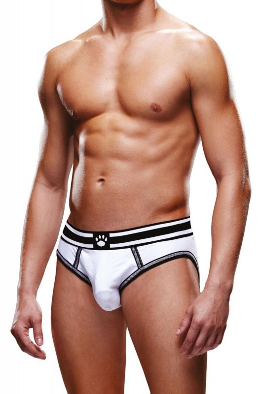 Slip sport ouvert blanc et noir | Prowler | Prowler