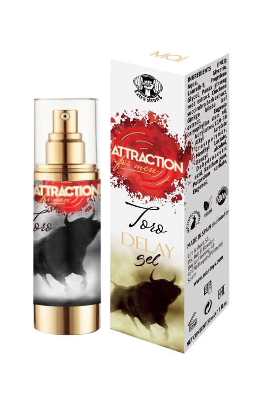 Toro - Gel retardant Extra fort 30ml | Attraction cosmetics