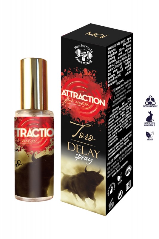 Toro - Spray retardant Extra fort 30ml | Attraction cosmetics