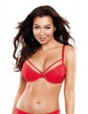 V-10351 - Soutien-gorge push-up rouge | Axami