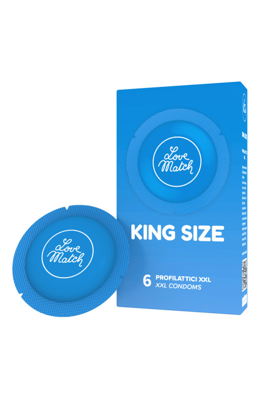 6 Préservatifs King size - Love Match | Love Match