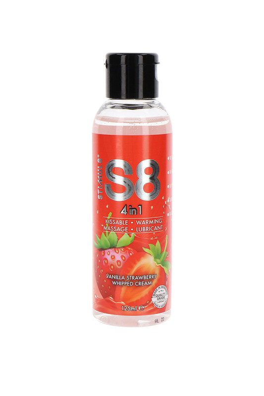 Gel de massage et lubrifiant 4 en 1 chantilly vanille fraise | Stimul 8