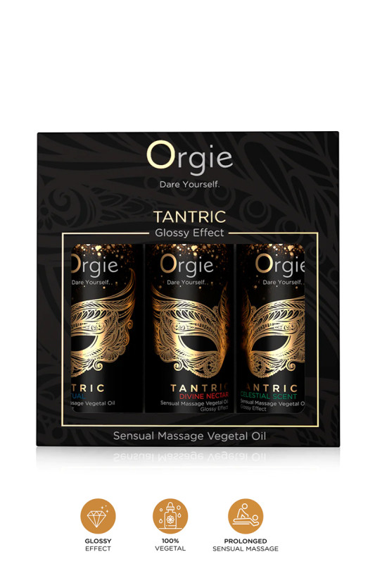 Coffret Tantric Collection - 3 huiles de massage sensuel | Orgie