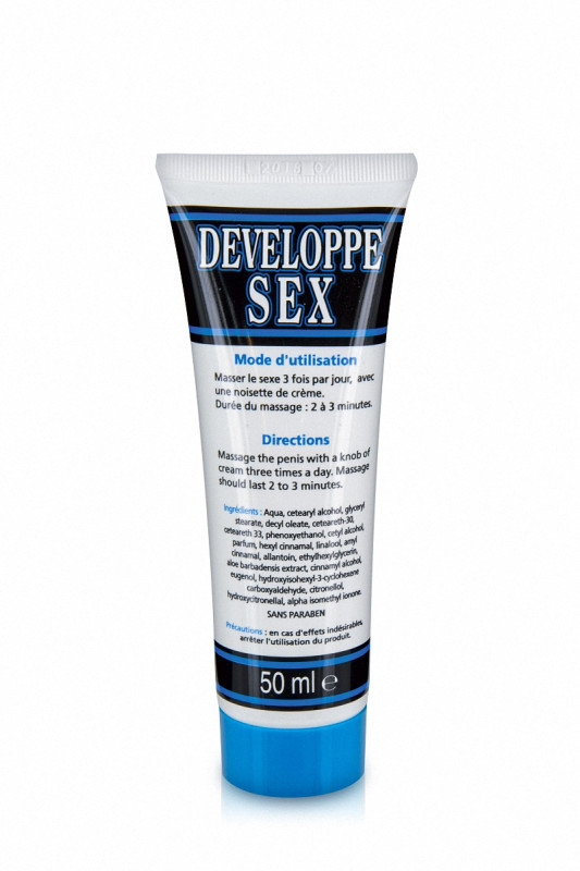 Crème développante Developpe sex