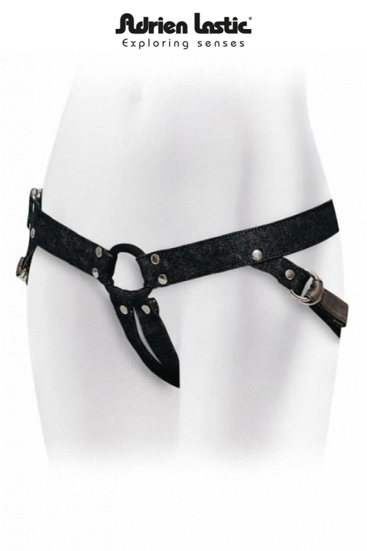 Harnais porte gode Strap-on Lastic | Adrien Lastic